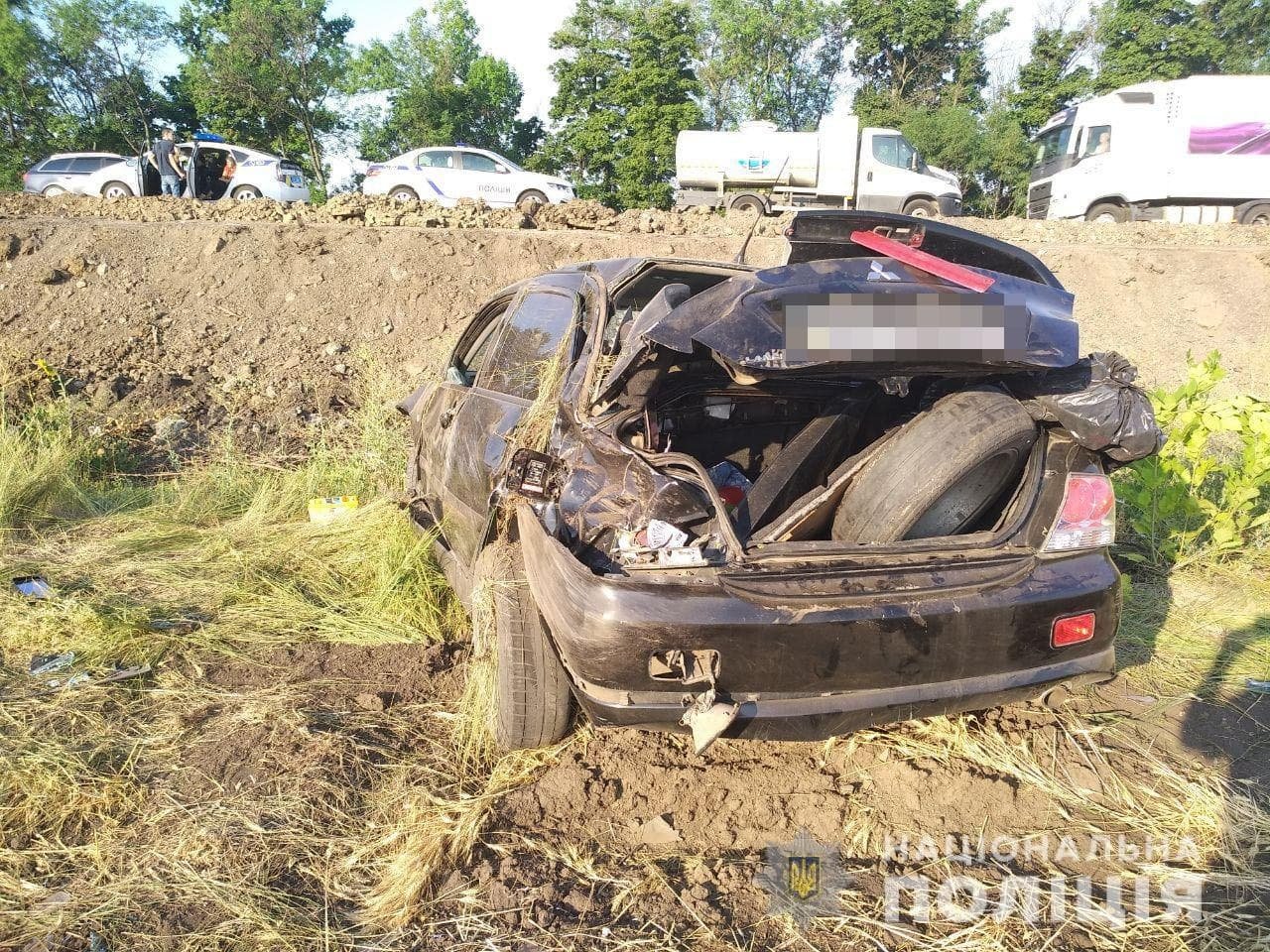 Водитель не справилась с управлением: подробности ДТП с «вылетевшим» в кювет авто в Харькове, - ФОТО