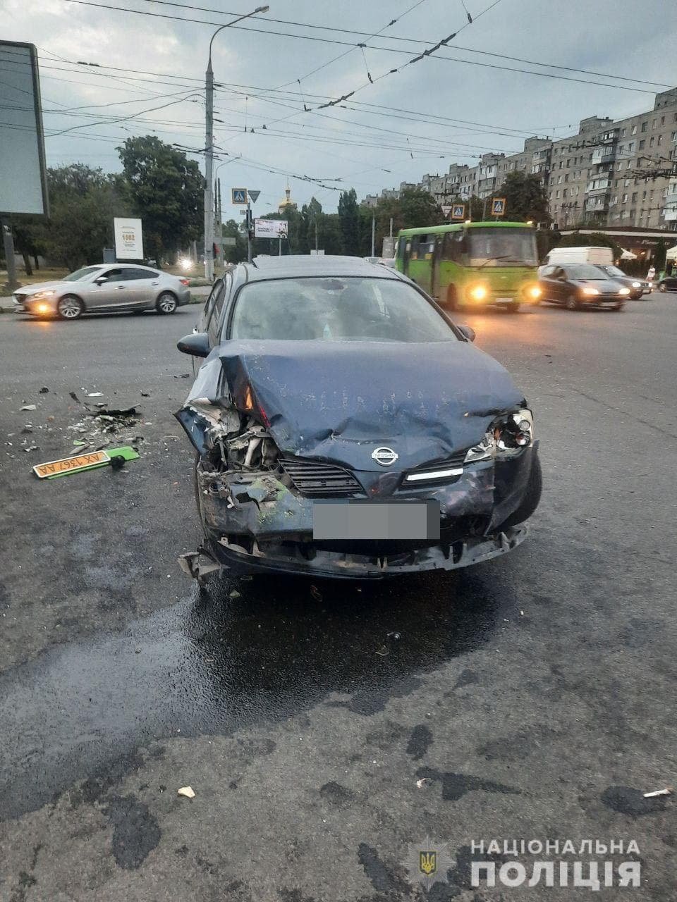 В Харькове на перекрестке произошло тройное ДТП: пассажирка одного из авто в больнице, - ФОТО , фото-2