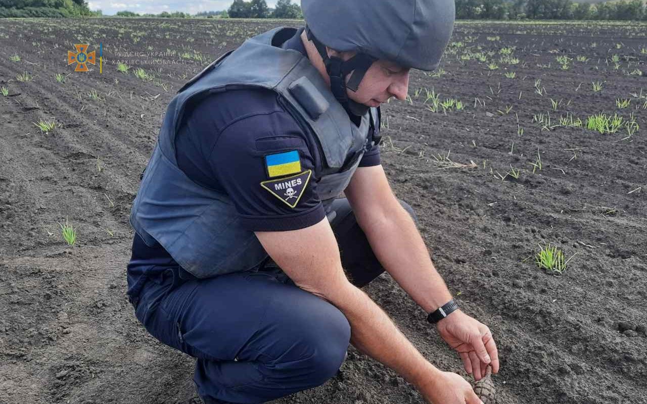 Авиабомба, снаряды и гранаты: на Харьковщине обезвредили шесть различных боеприпасов, - ФОТО