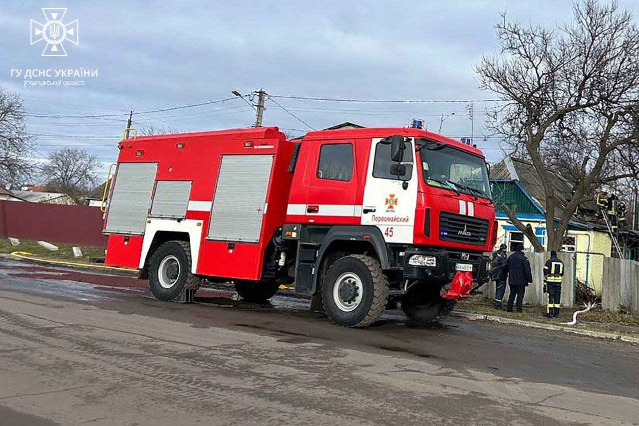 У Харківській області сталася пожежа у приватному будинку: загинули 2 жінки, які отруїлися чадним газом, - ФОТО