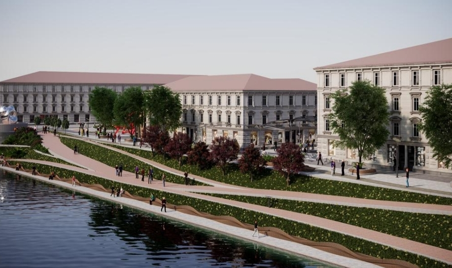 Презентация реконструкции набережной