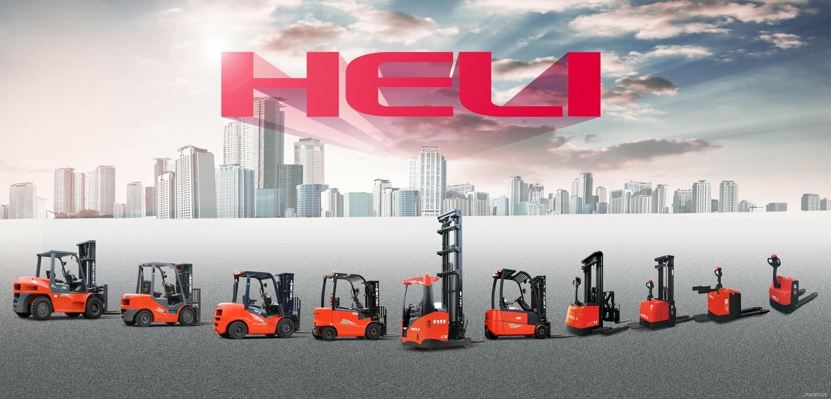 Погрузчики Heli: дизельные и газовые в Харькове