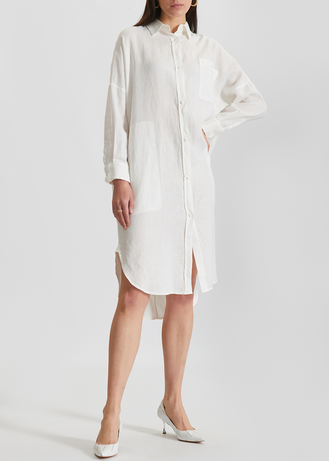 rechi.ua. Льняное платье-рубашка Max Mara Leisure Procida