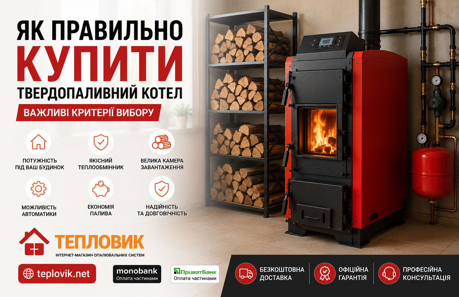 купити твердопаливний котел, твердопаливний котел, автономне опалення, котел для будинку, опалення приватного будинку, економія палива
