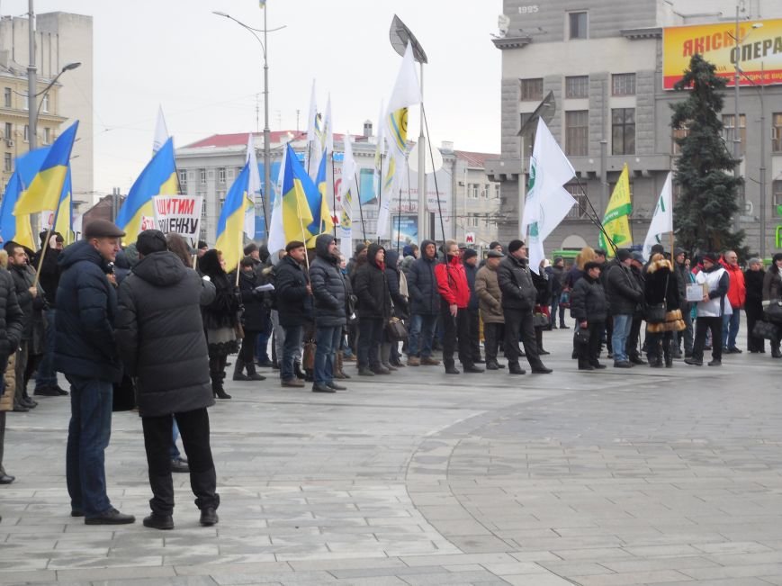 Харьковские предприниматели вышли протестовать против новых изменений в Налоговом кодексе (фото) - фото 1